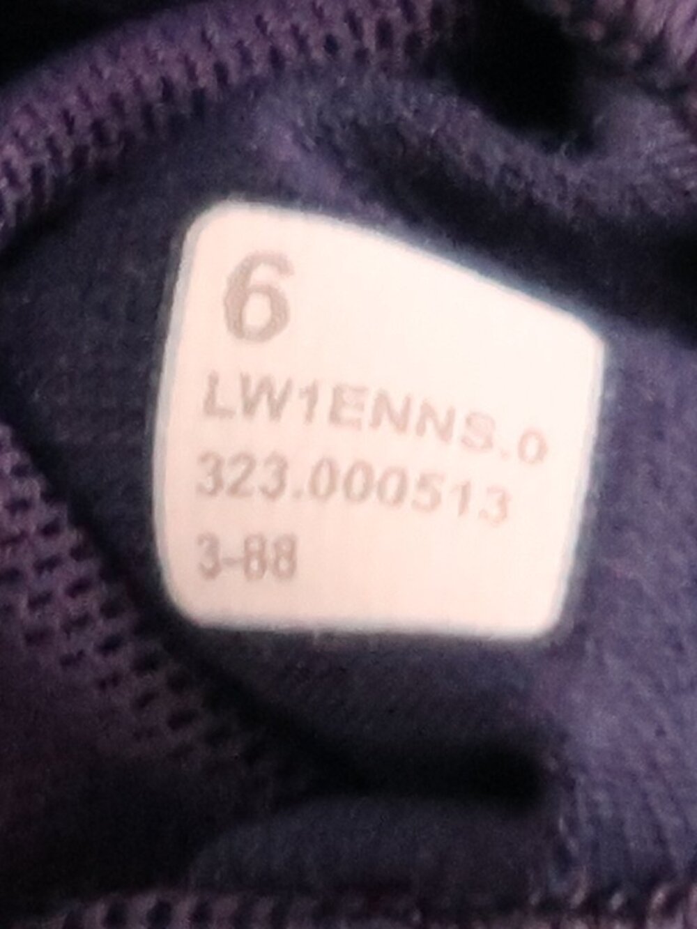 NWOT Lululemon Scoop-Neck Pleated Tennis Dress size 6 in Night Sea - Picture 3 of 3